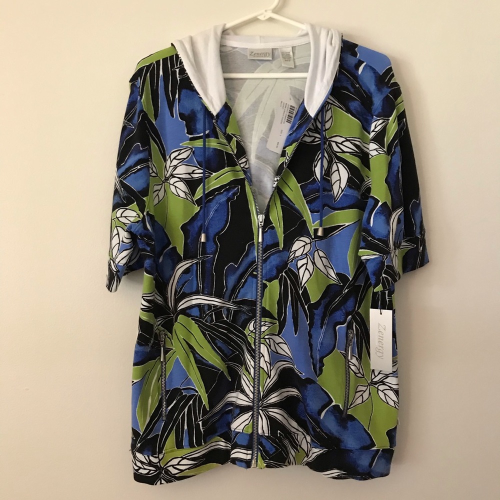 Zenergy by Chico’s Hoodie NWT